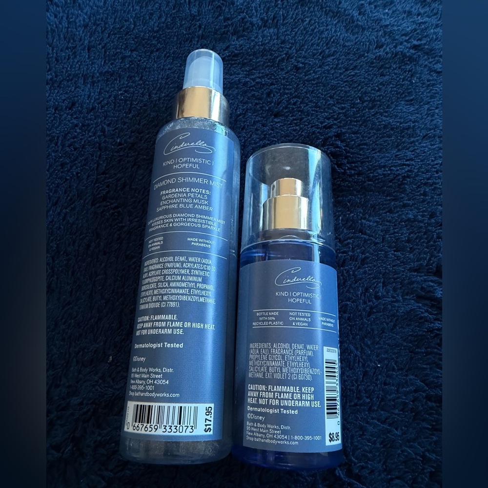 Disney Princess x Bath & Body Works Shimmer and Fragrance Mist Set, Cinderella - Picture 2 of 2
